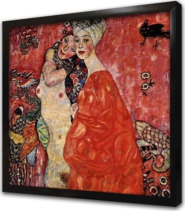 Tablosan Women Friends Çerçeveli Mdf Tablo - Image 1