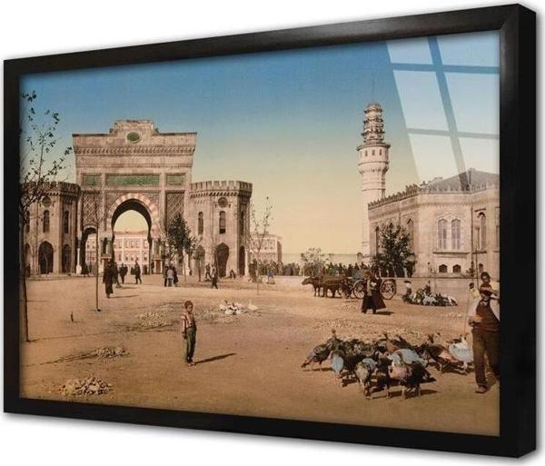 Tablosan Beyazıt Meydanı Çerçeveli Cam Tablo - Image 1