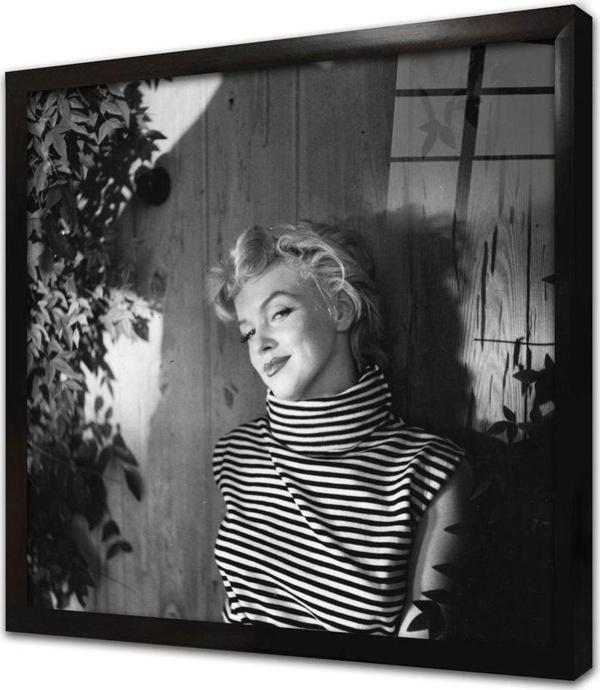 Tablosan Marilyn Monroe Çerçeveli Cam Tablo - Image 1