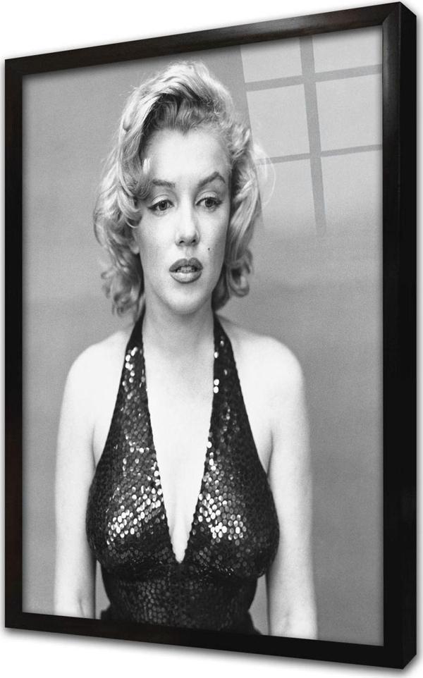 Tablosan Richard Avedon Çerçeveli Cam Tablo - Image 1