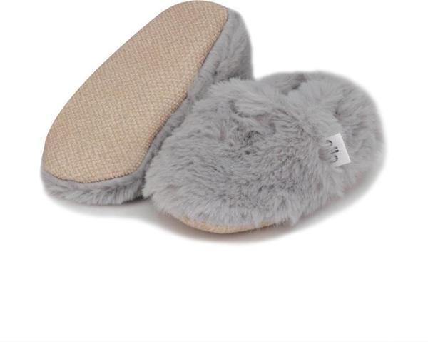 Yumuşak Tüylü ,Organik Bebek Patik, Kaydırmaz Taban Kreş Ayakkabısı - Image 1