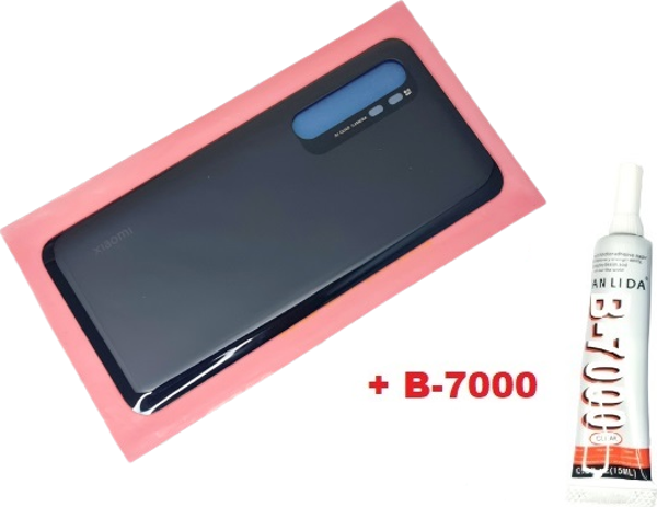 Tkgz Xiaomi Mi Note 10 Lite Arka Kapak (CAM+B-7000) SİYAH - Image 1