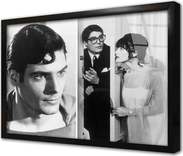 Tablosan Margot Kidder Suparman Çerçeveli Cam Tablo - Image 1