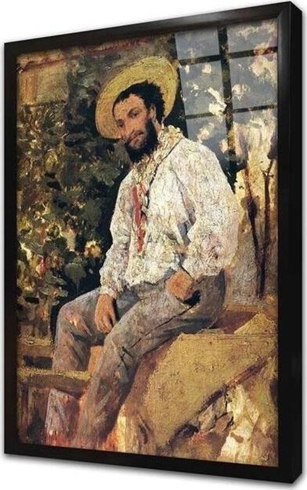 Tablosan Erkek Çerçeveli Cam Tablo - Image 1