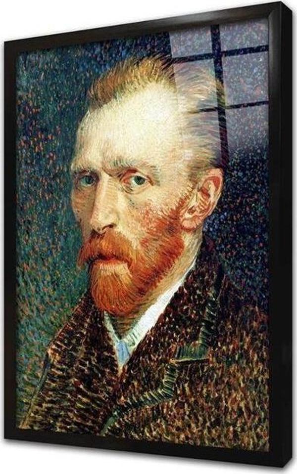 Tablosan Vincent Van Gogh Portesi Çerçeveli Cam Tablo - Image 1