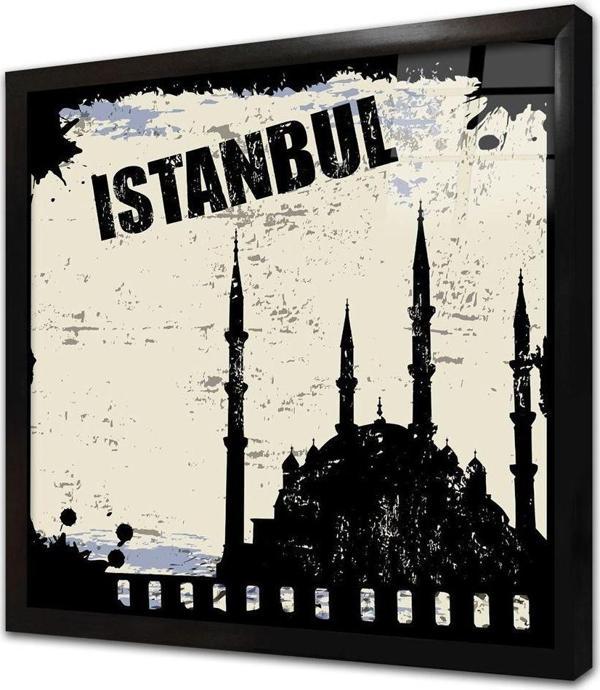 Tablosan Istanbul Çerçeveli Cam Tablo - Image 1