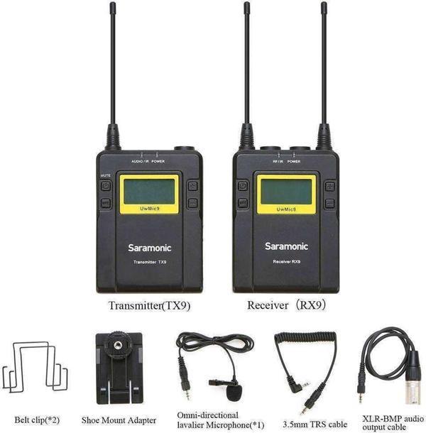 SARAMONIC UWMIC9 RX9+TX9 UHF WIRELESS MIKROFON - Image 1
