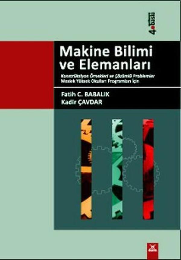 Makine Bilimi ve Elemanları - Dora Yayıncılık - Image 1
