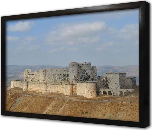Tablosan Kale Çerçeveli Mdf Tablo 60x80 cm - Image 1