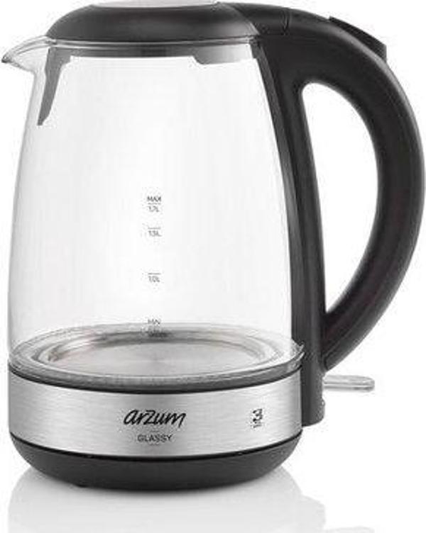 Arzum AR3071 Glassy 2200 W 1.7 lt Cam Kettle - Image 1