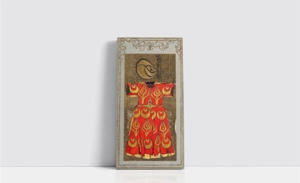Tablosan Osmanlı Kaftan Çerçeveli Mdf Tablo 30x60 cm - Image 1
