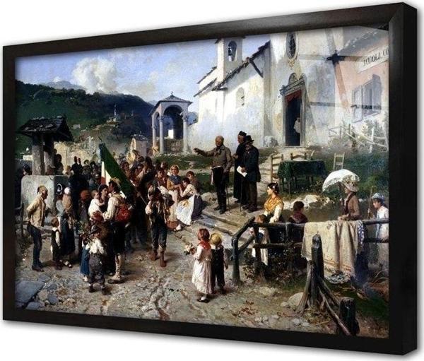 Tablosan Bağımsızlık Savaşı Çerçeveli Cam Tablo 30x40 cm - Image 1