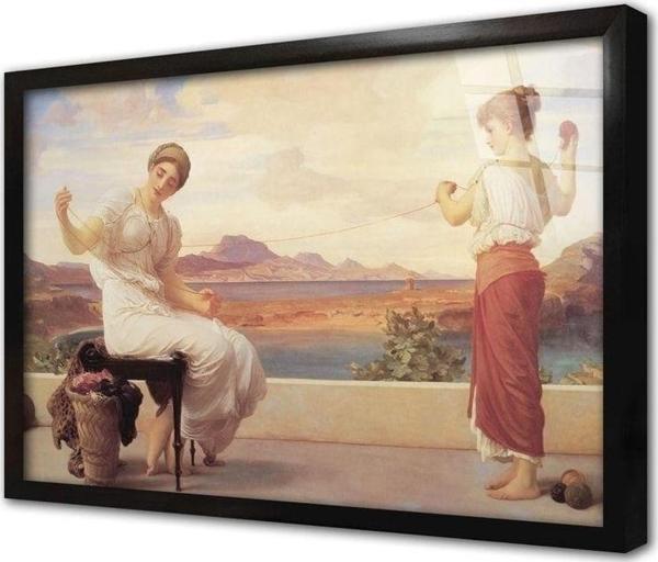 Tablosan Çile Sarma Çerçeveli Cam Tablo 30x40 cm - Image 1