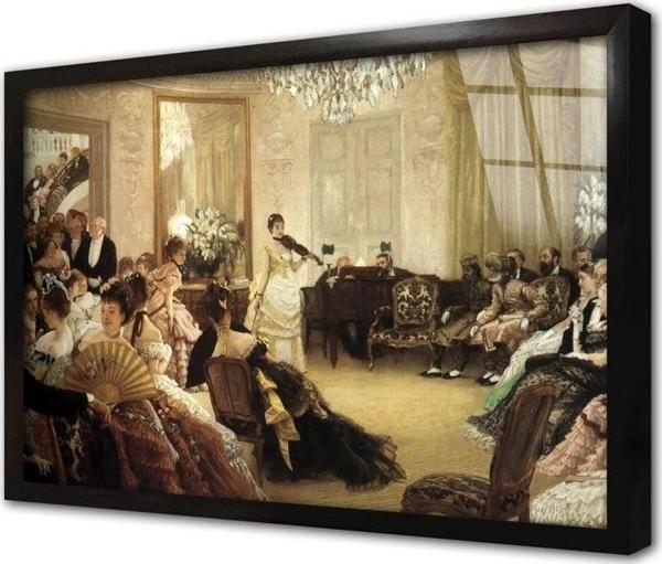 Tablosan Müzik Şöleni Çerçeveli Cam Tablo 30x40 cm - Image 1