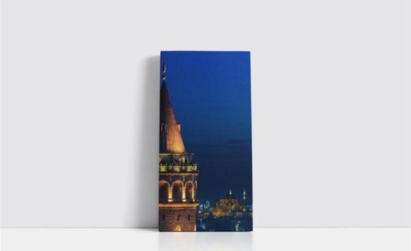 Tablosan Istanbul Galata Kulesi Çerçeveli Mdf Tablo 20x30 cm - Image 1