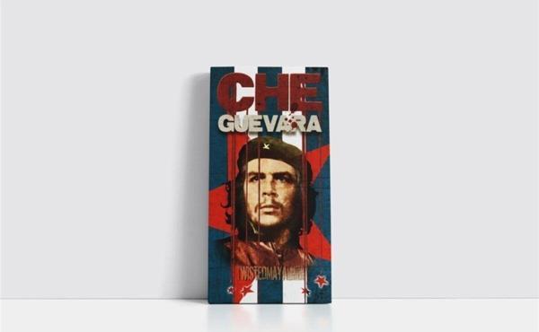 Tablosan Che Guevara Posteri Çerçeveli Mdf Tablo 20x30 cm - Image 1