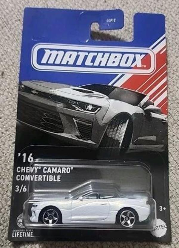 Matchbox Amerikan Cabrio Serisi - 16 Chevy Camaro Convertible 3/6 - Image 1