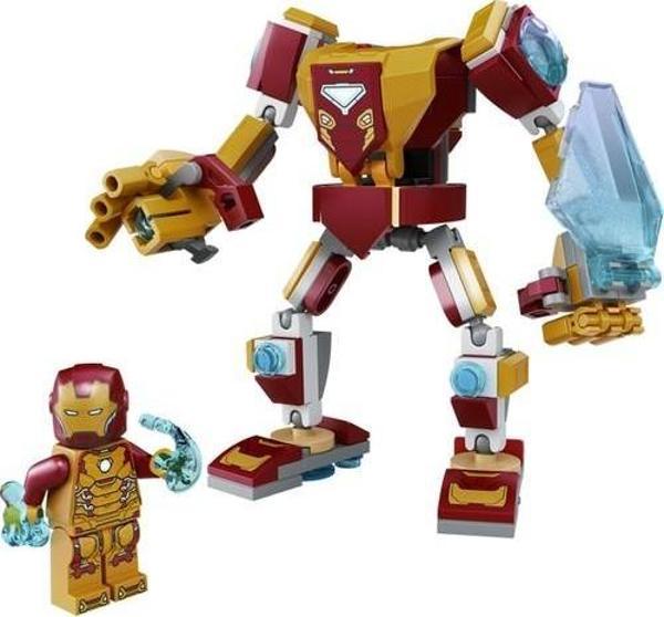 LEGO Marvel 76203 Iron Man Mech Armor +7 Yaş (131 Parça) - Image 1