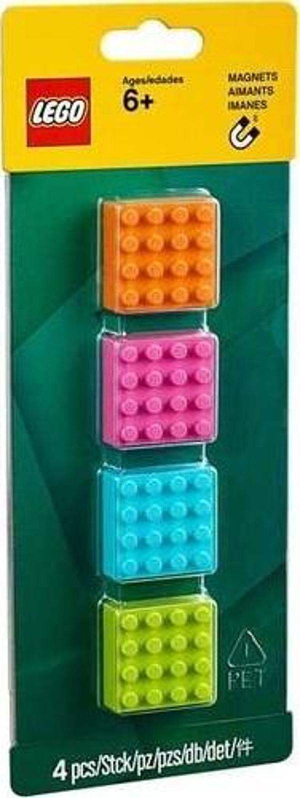 LEGO Iconic 853900 4x4 Yapım Parçası Magnet +6 Yaş (4 Parça) - Image 1