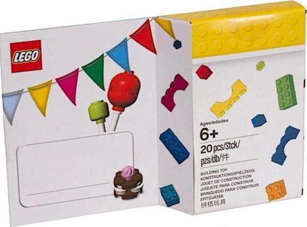 LEGO 5004931 Birthday Card +6 Yaş (20 Parça) - Image 1