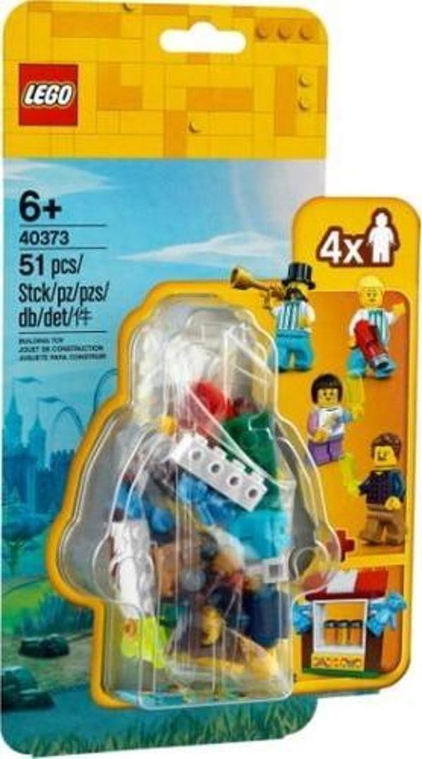 LEGO City 40373 Lunapark Minifigür Seti - Image 1