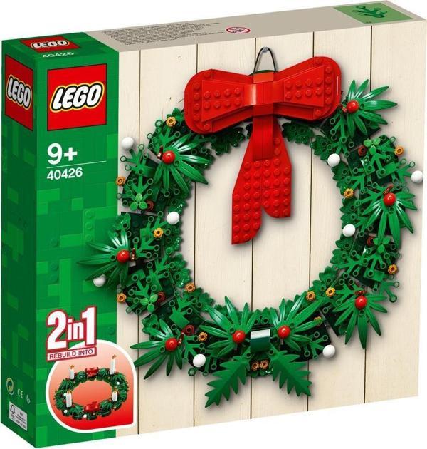 LEGO 40426 Christmas Wreath 2-in-1 +9 Yaş (510 Parça) - Image 1
