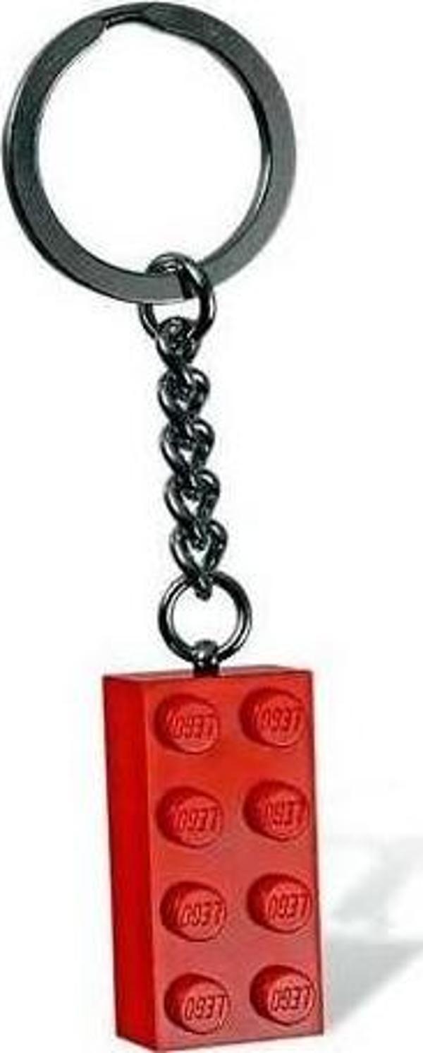 LEGO Classic 850154 2x4 Stud Kırmızı Anahtarlık +6 Yaş (1 Parça) - Image 1