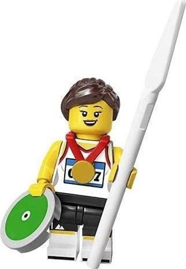 LEGO Minifigür Seri 20 - 71027 - Athlete +6 Yaş (1 Parça) - Image 1
