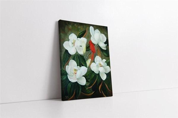 Tablosan Çiçekler Kanvas Tablo 20x30 cm - Image 1