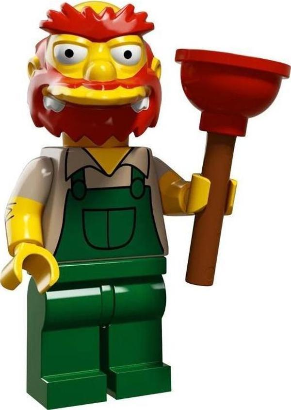 LEGO 71009  Simpsons serisi 2 - 13 Groundskeeper Willie +5 Yaş (1 Parça) - Image 1