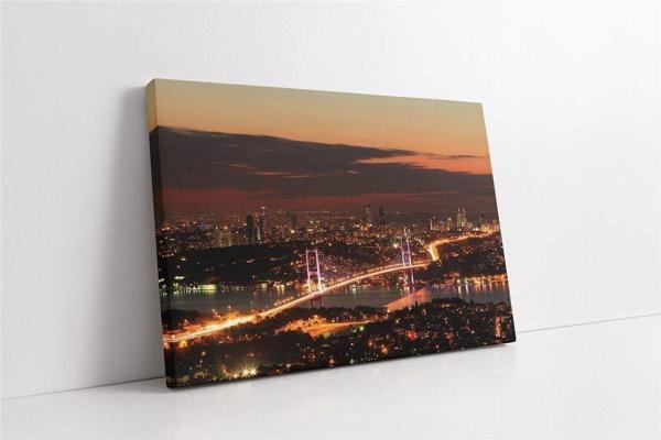 Tablosan Istanbul Boğaz Köprüsü Kanvas Tablo - Image 1
