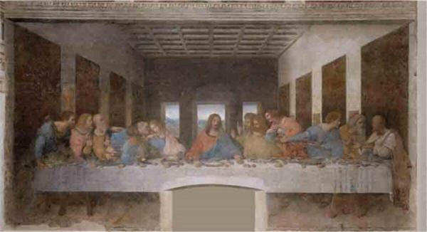 Tablosan Isanın Son Akşam Yemeği Da Vinci Kanvas Tablo 80x140 cm Kb22044 80x140 cm - Image 1