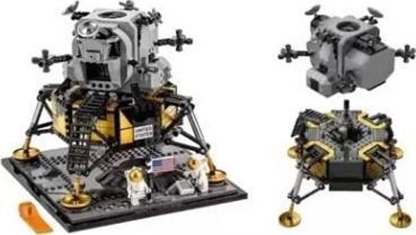 LEGO Creator Expert 10266 NASA Apollo 11 Lunar Lander +14 Yaş (883 Parça) - Image 1