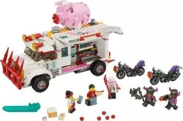 LEGO Monkie Kid 80009 Pigsy’nin Yiyecek Kamyonu +5 Yaş (832 Parça) - Image 1