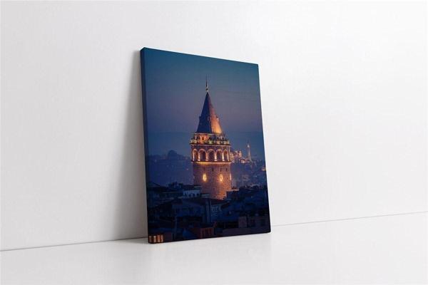 Tablosan Istanbul Galata Kulesi Kanvas Tablo - Image 1