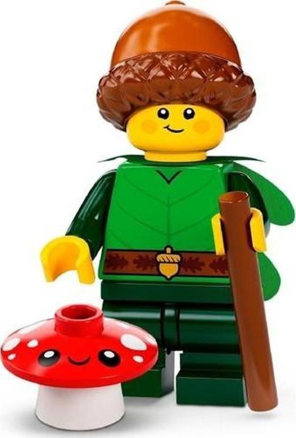 LEGO 71032-8 Mini Figür Seri 22 Forest Elf +5 Yaş (1 Parça) - Image 1