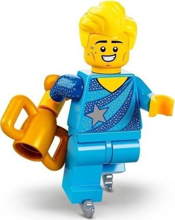 LEGO 71032-6 Mini Figür Seri 22 Figure Skating Champion +5 Yaş (1 Parça) - Image 1