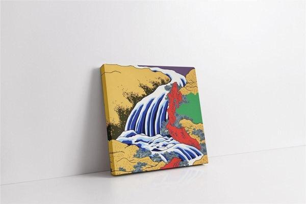 Tablosan Japon Minyatür Sanatı Kanvas Tablo - Image 1