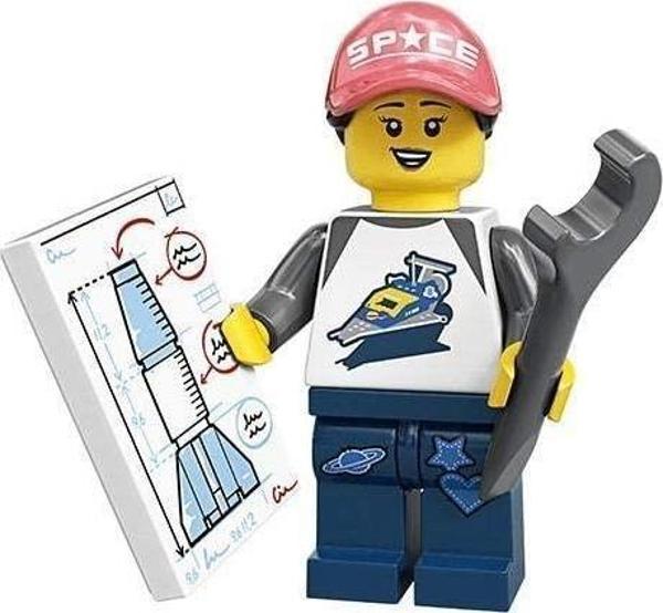 LEGO Minifigür Seri 20 - 71027 - Space Fan - Image 1