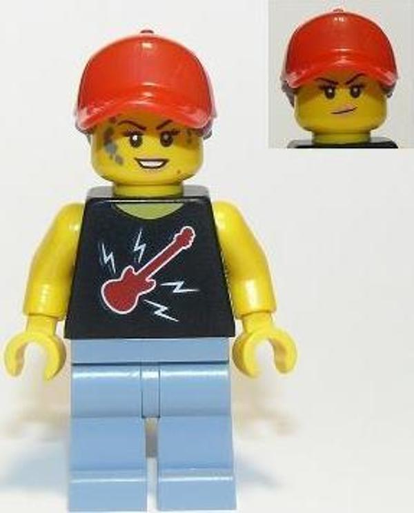 LEGO Minifigür Welder / Mechanic Female +5 Yaş (1 Parça) - Image 1