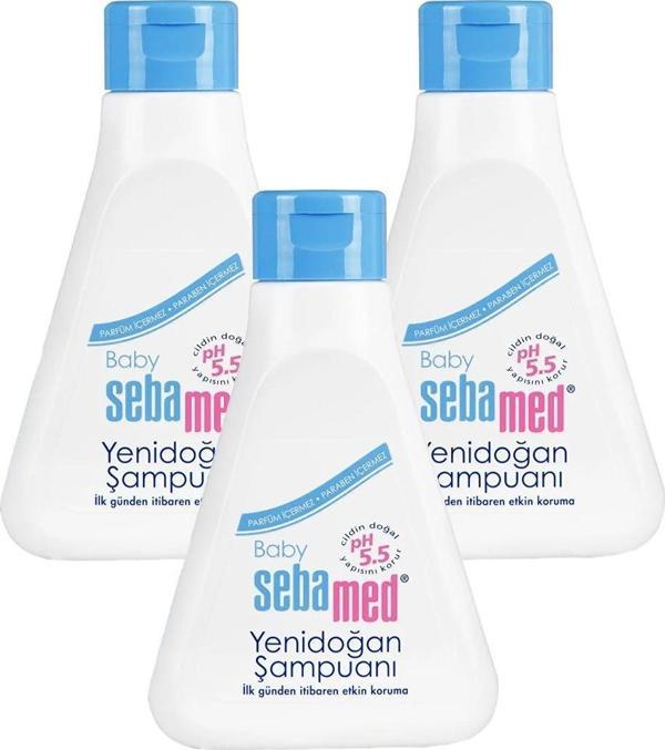 Sebamed Bebe Yenidoğan Şampuanı 250 ml x 3 Adet - Image 1