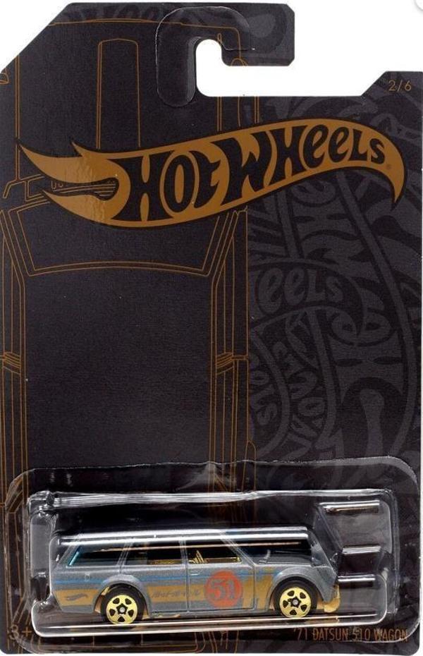 Hot Wheels Satin and Chrome 71 Datsun 510 Wagon GHN95 - Image 1