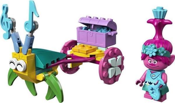 LEGO Trolls 30555 Poppy's Carriage +6 Yaş (51 Parça) - Image 1