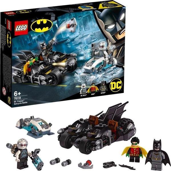 LEGO Super Heroes 76118 Mr. Freeze Batcycle Savaşı +6 Yaş (200 Parça) - Image 1