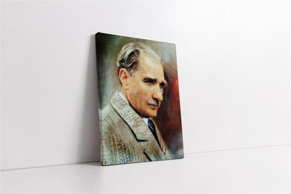 Tablosan Mustafa Kemal Atatürk Kanvas Tablo - Image 1