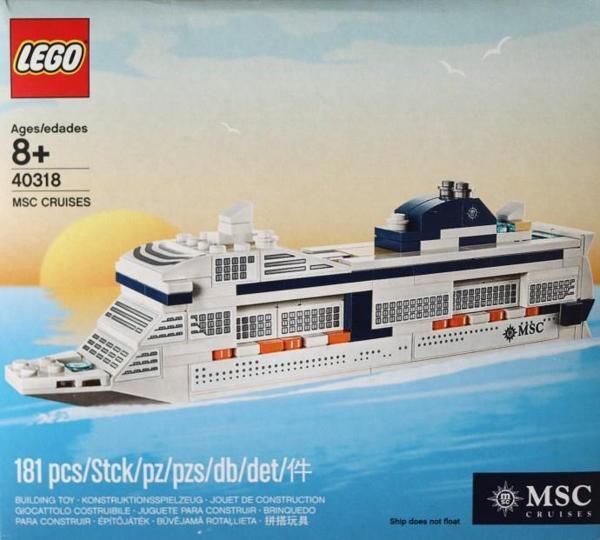 LEGO 40318 MSC Cruise Ship - Image 1