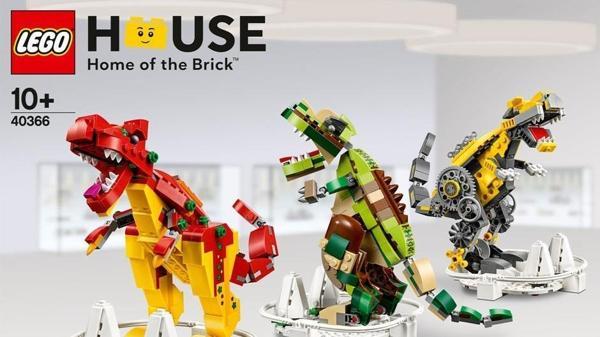 LEGO House 40366 dinosaurs exclusive set +10 Yaş (865 Parça) - Image 1