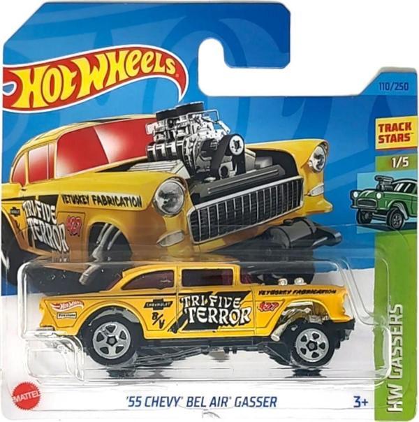 Hot Wheels Tekli Arabalar 55 Chevy Bel Air Gasser HKH61 - Image 1