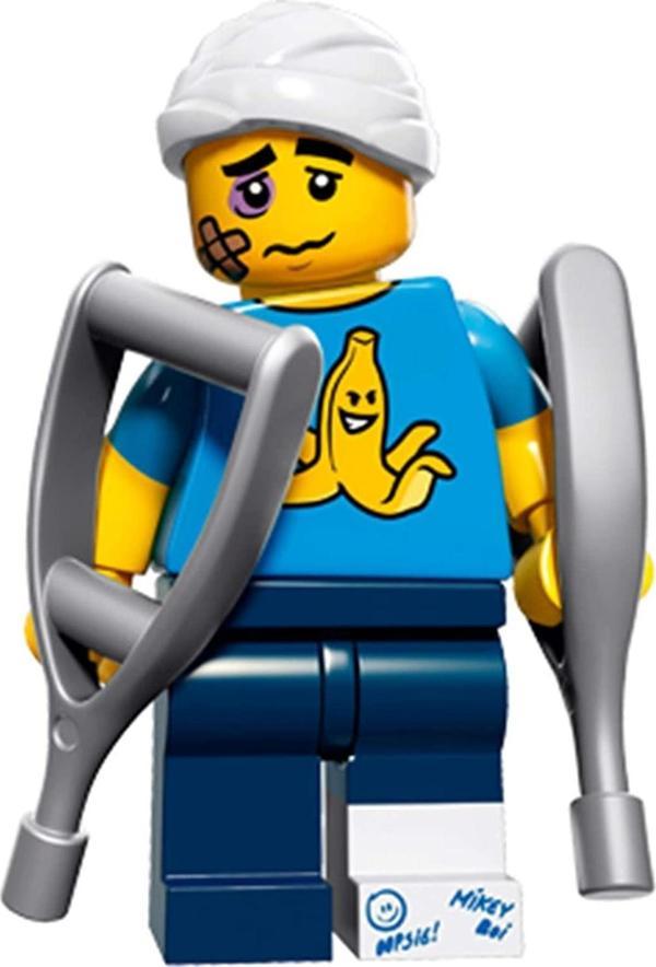 LEGO Minifigür - Seri 15 - 71011 - Clumsy Guy - Image 1