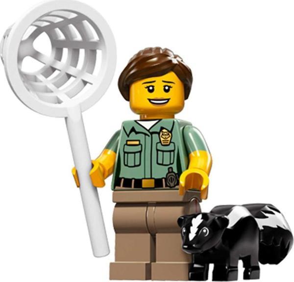 LEGO Minifigür - Seri 15 - 71011 - Animal Control Officer +5 Yaş (1 Parça) - Image 1